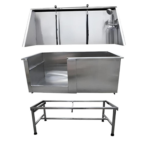 Stainless Steel Pet Sinks 24.5 x 20 x 31.5 IN