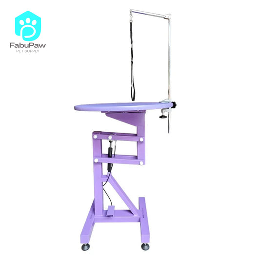 Round Air Lifting Pet Grooming Table