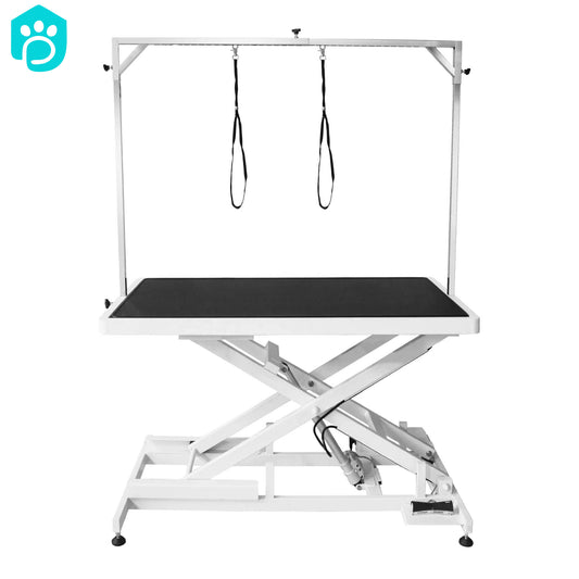 Portable Electric Stainless Steel Lifting Table with Cleaning Function for Pet Grooming