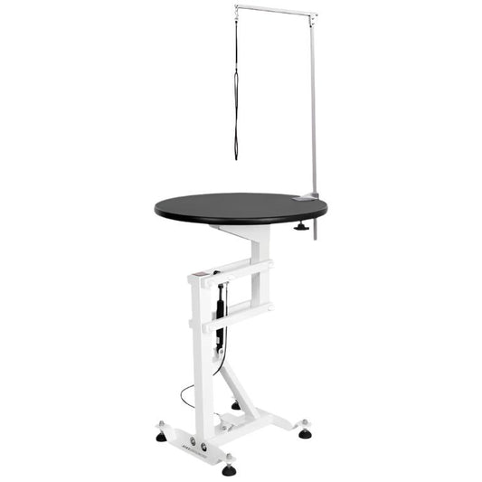 Dog Grooming Table Durable stainless steel Round Tabletop Table Pet Air Lifting Grooming Table