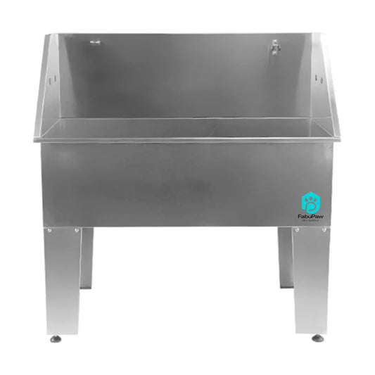 Wholesale Custom Size luxury Dog Washing Stations With Ramp Faucet Stainless Steel Pet Dog Grooming Bath Tub for pet